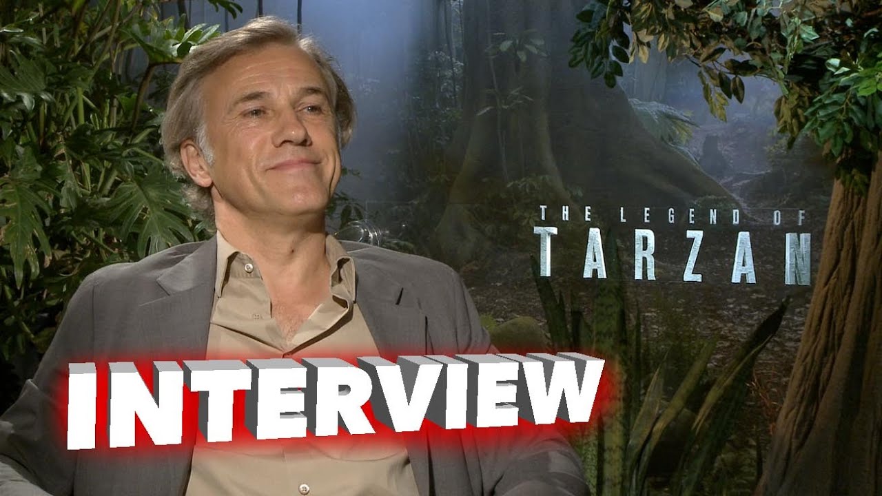 The Legend of Tarzan: Christoph Waltz Exclusive Interview | ScreenSlam