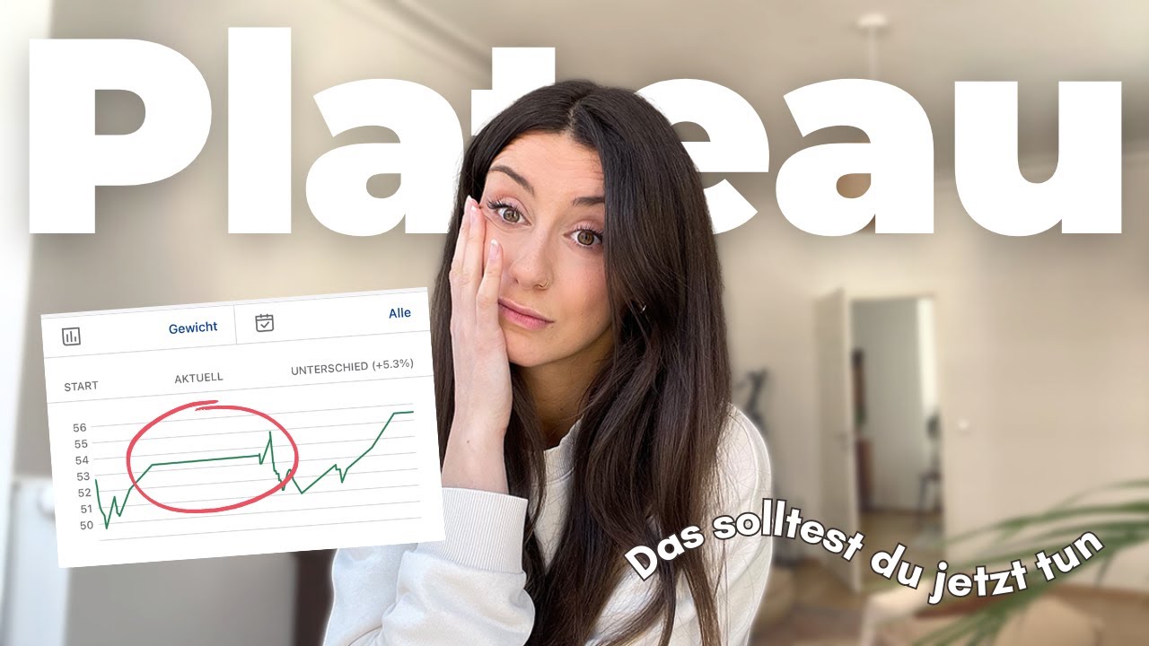 Was tun, wenn das Gewicht stagniert? | Gewichtsplateau überwinden mit diesen Tipps |  Anina Maly