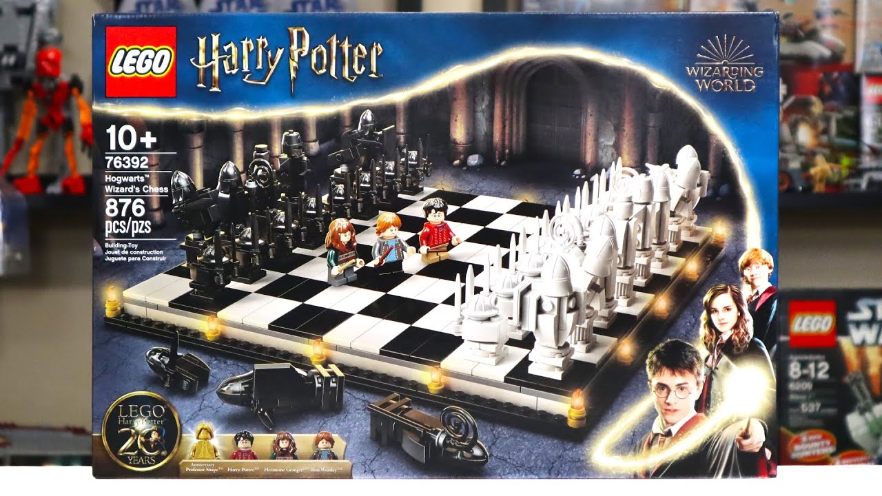 LEGO Harry Potter 76392 HOGWARTS WIZARD'S CHESS Review! (2021)