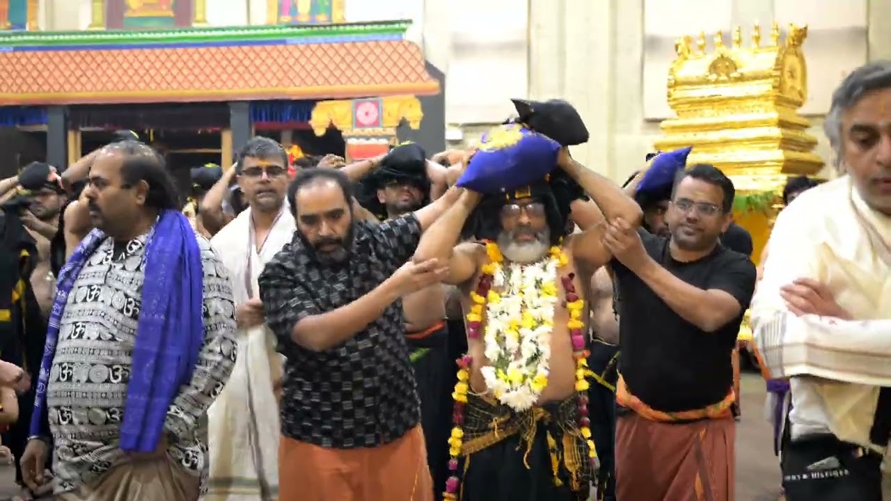 Irumudi kattu @VedaTempleRedmond WA #redmondwa #pongal #ayyapantemple 