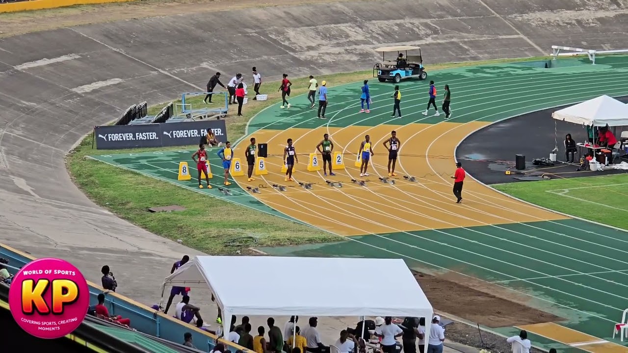 KAI KELLY | JOSHUA RICKETTS | JAVANE CLAYTON | BOYS 100M U17 FINAL | CARIFTA TRIAL 2026