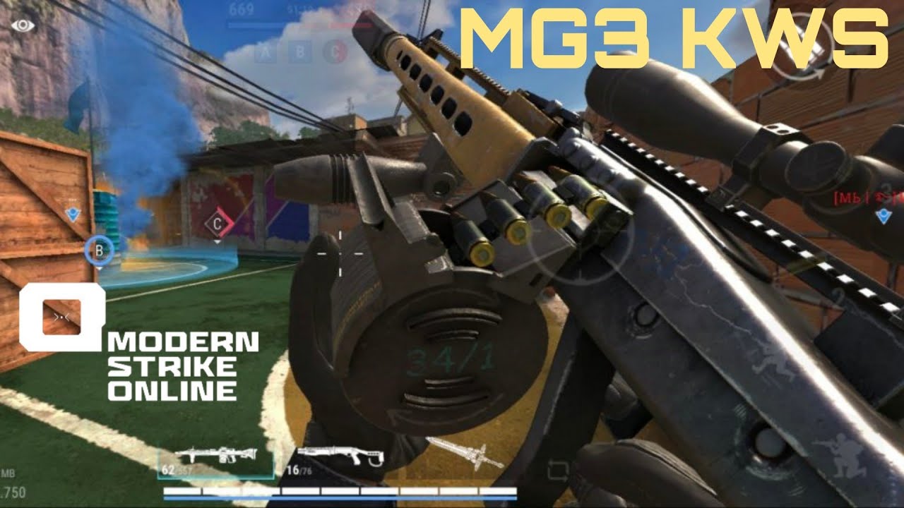 MG3 KWS: ОБЗОР НА ПУЛЕМЁТ С ХОРОШЕЙ СКОРОСТРЕЛЬНОСТЬЮ В Modern Strike Online