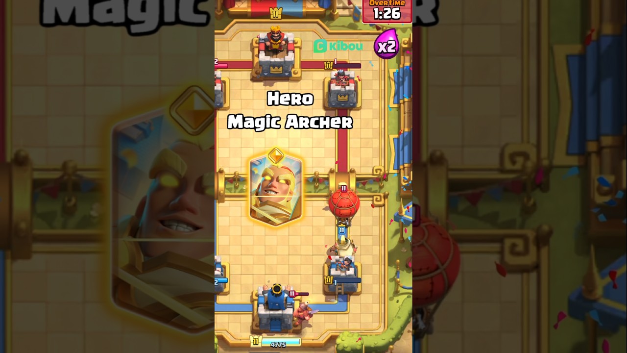 Hero Magic Archer Arrival