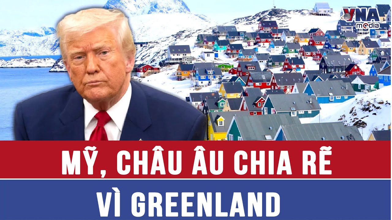 Mỹ, ch&acirc;u &Acirc;u chia rẽ v&igrave; Greenland - VNAMedia