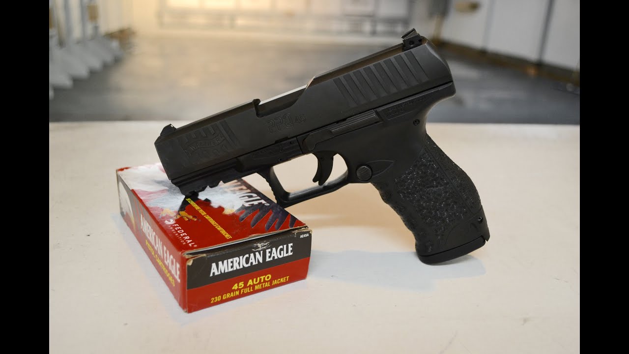 Wather PPQ 45 on the range