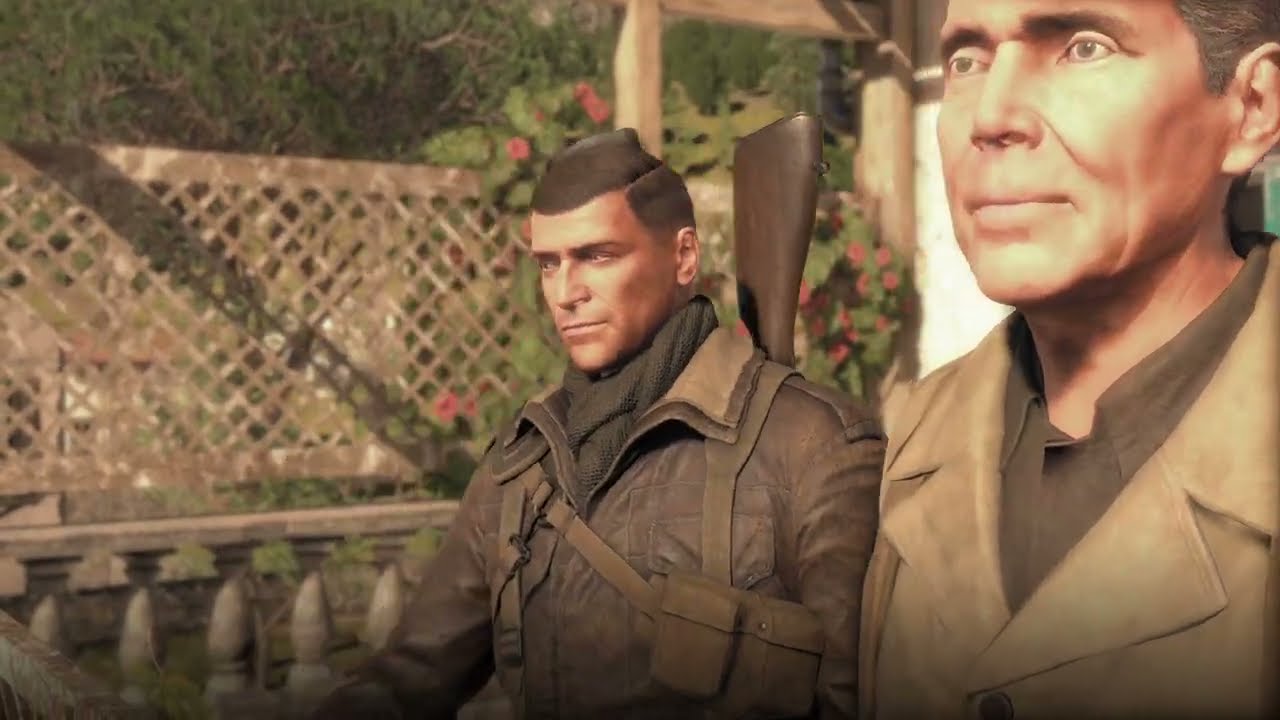 Sniper Elite 4 Part 5 Abrunza Monastery