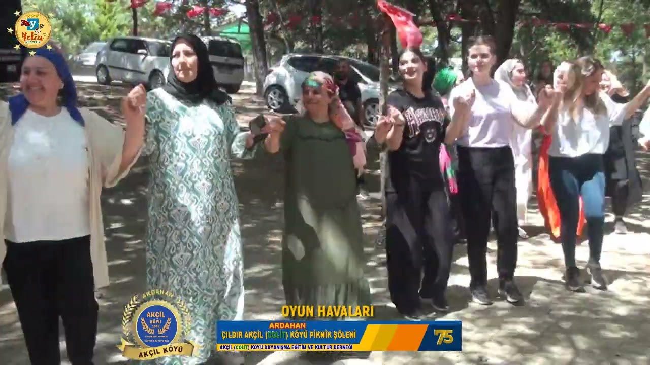 ÇILDIR AKÇİL (COLİT) KÖYÜ PIKNİK ŞÖLENİ (OYUN HAVALARI) Maltepe /istanbul.