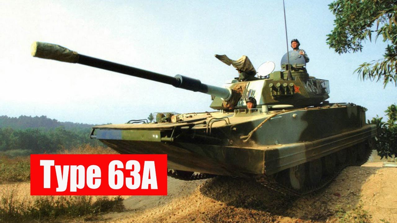 Type 63A: Light Tank For Hilly And Flooded Areas