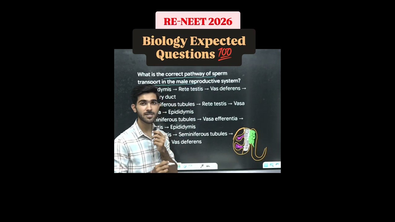🔥 RE-NEET 2026 Expected Questions | Most Important Biology Questions for Exam 🚀#sachinsirphysics