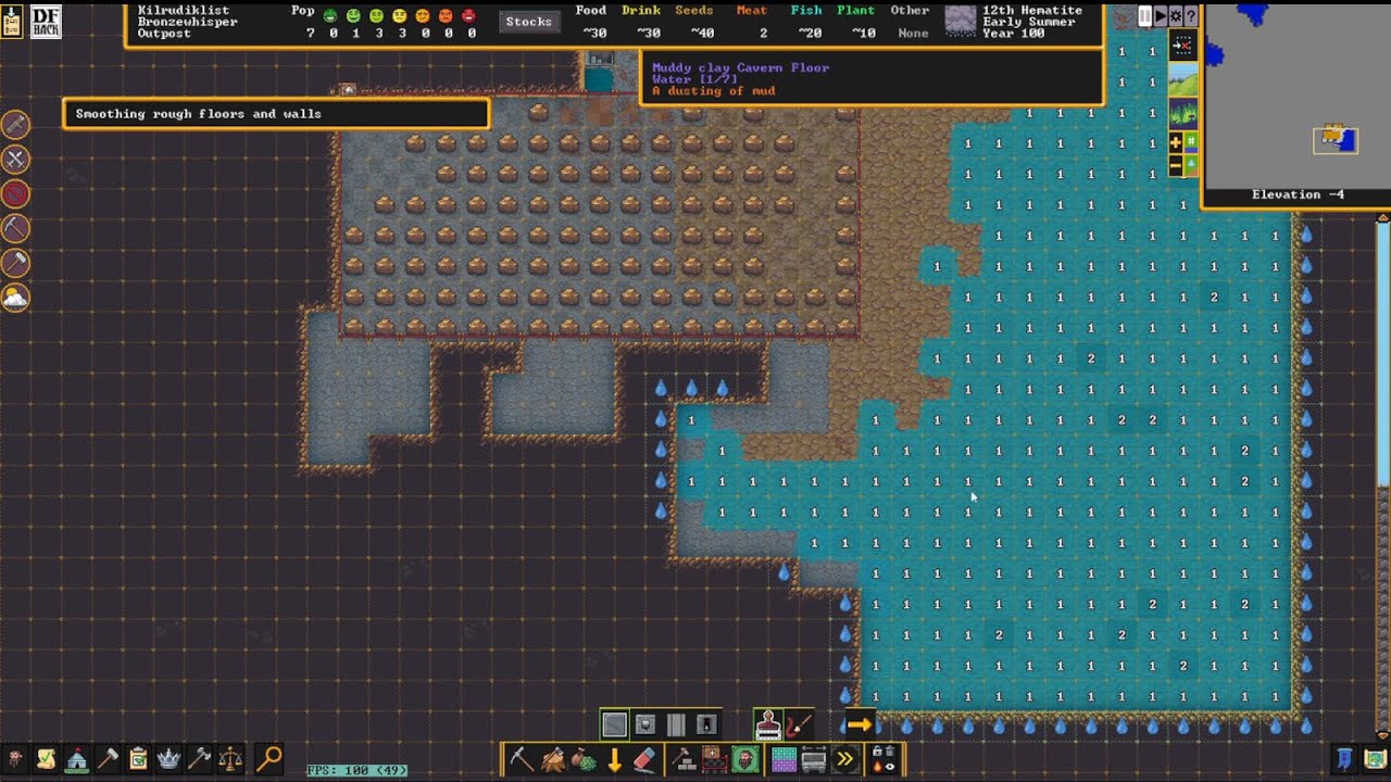 Lets play: Dwarf Fortress - Harder Start