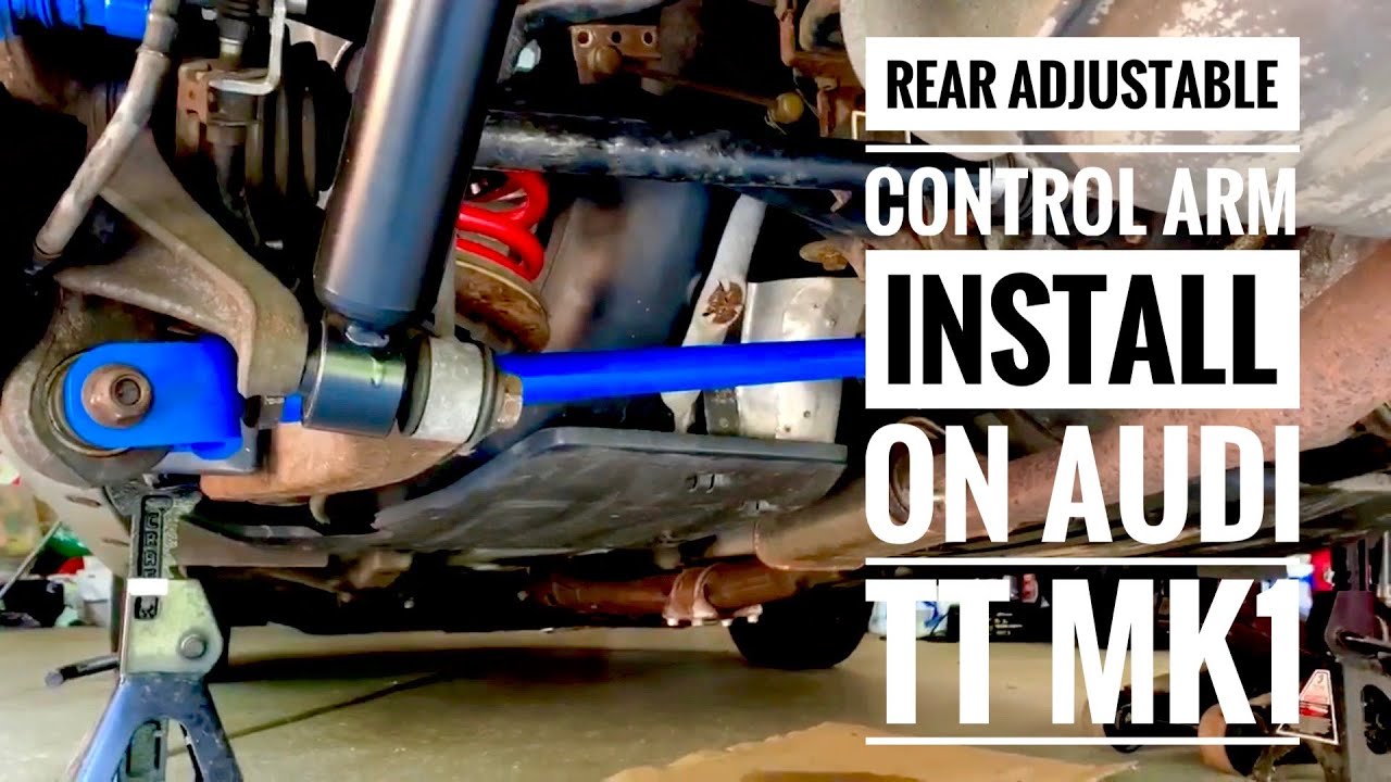 Audi TT MK1 8N - [Installing Rear Adjustable Control Arms]