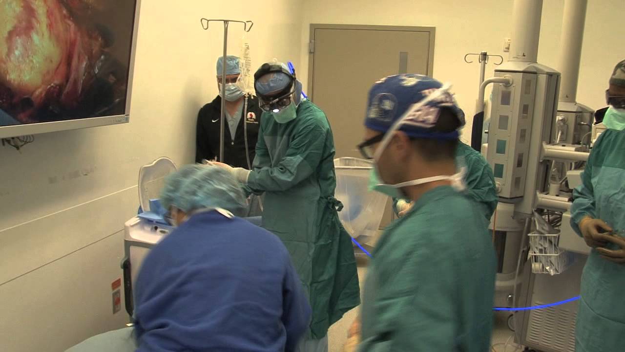 Living Breathing Human Lungs Transplanted After Transport