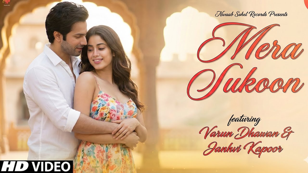 New Hindi Song | New Romantic Love Song | Mera Sukoon | Varun Dhawan | Janhvi Kapoor | 