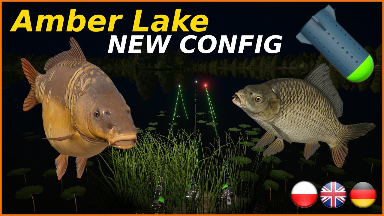 Carp Amber Lake | Russian Fishing 4 rf4 spot #264 #mjplay