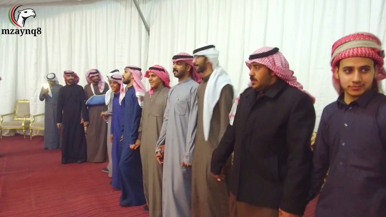 حفل مشاركة زيد عجمي الأسعدي العتيبي بمزاين الكويت 2020/1/4