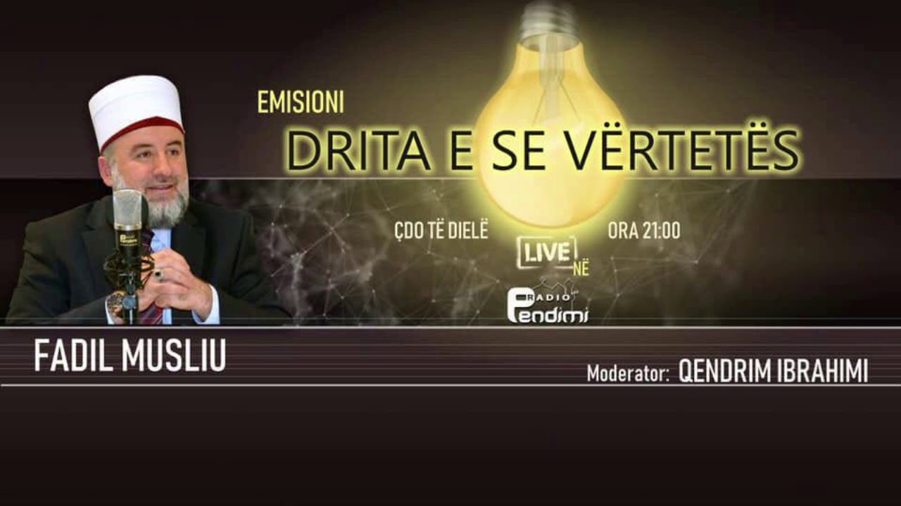 Drita e s&euml; v&euml;rtet&euml;s me hoxh&euml; Fadil Musliu - 03.02.2019 - RTV Pendimi