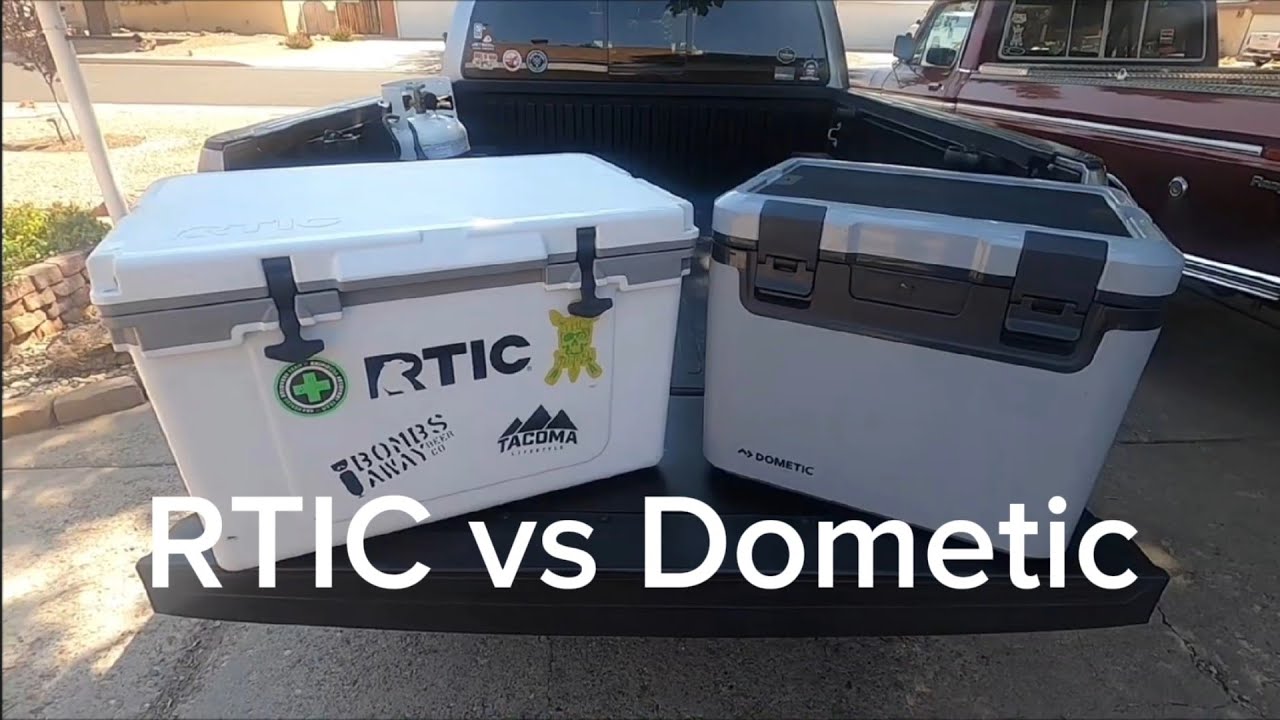 RTIC 52qt Cooler VS. Dometic Recon 41L Cooler. Who is better? #camping #overlanding #hunting