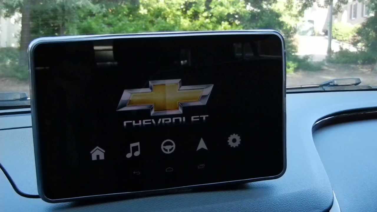 Nexus 7 Mounted in Chevy Malibu - DIY Mount