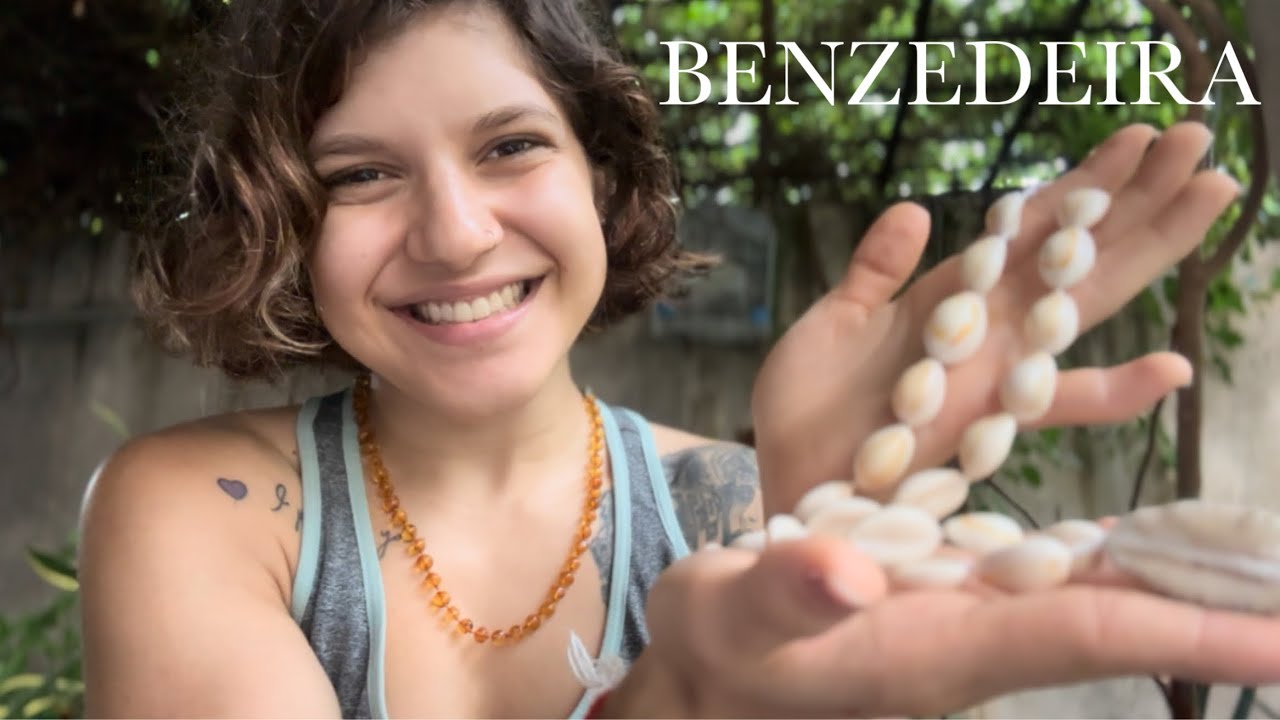 ASMR ~ Benzedeira levando embora suas energias ruins ⛈️ Barulhinho de chuva (real)