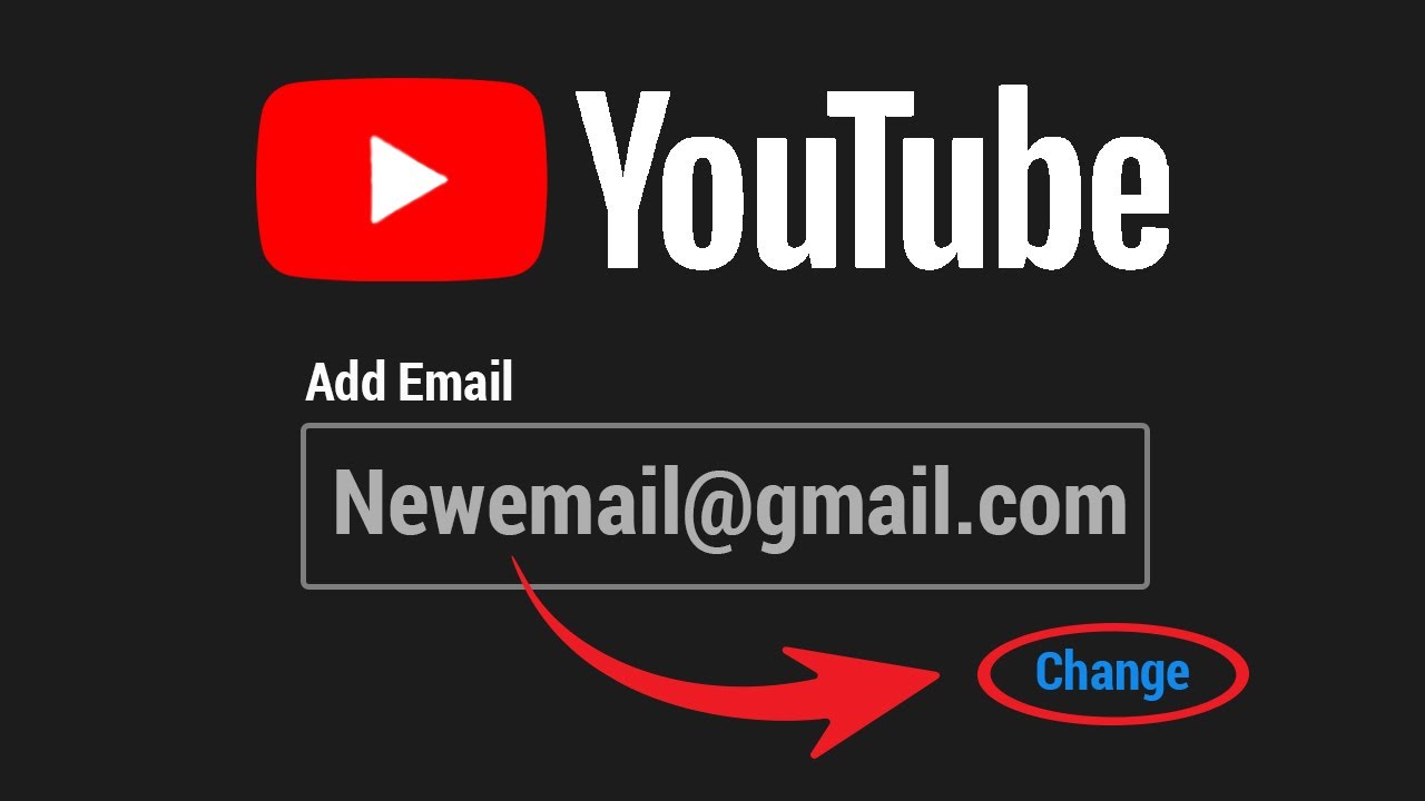 Как изменить адрес электронной почты в вашем аккаунте YouTube в 2025 году