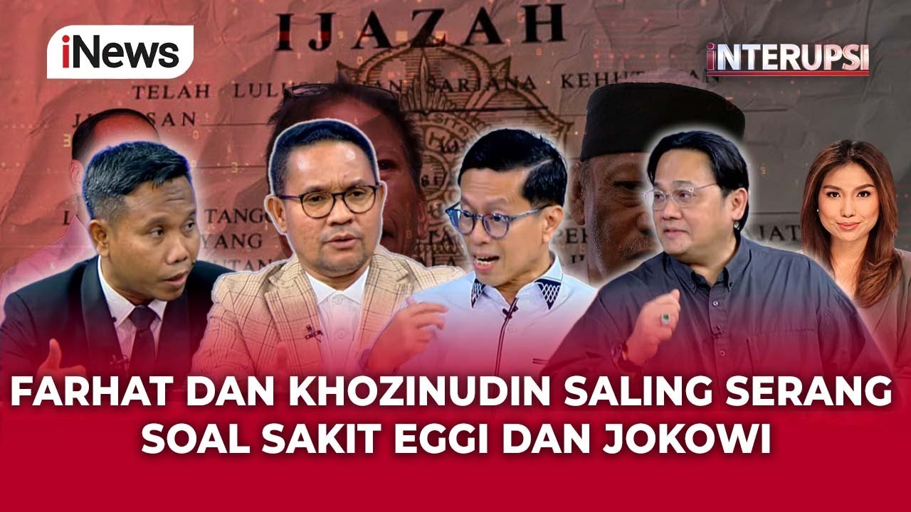Adu Keras! Farhat Kecam Kubu Roy Cs, Khozinudin Balas: Jokowi Harusnya Selesaikan | iNTERUPSI 29/1