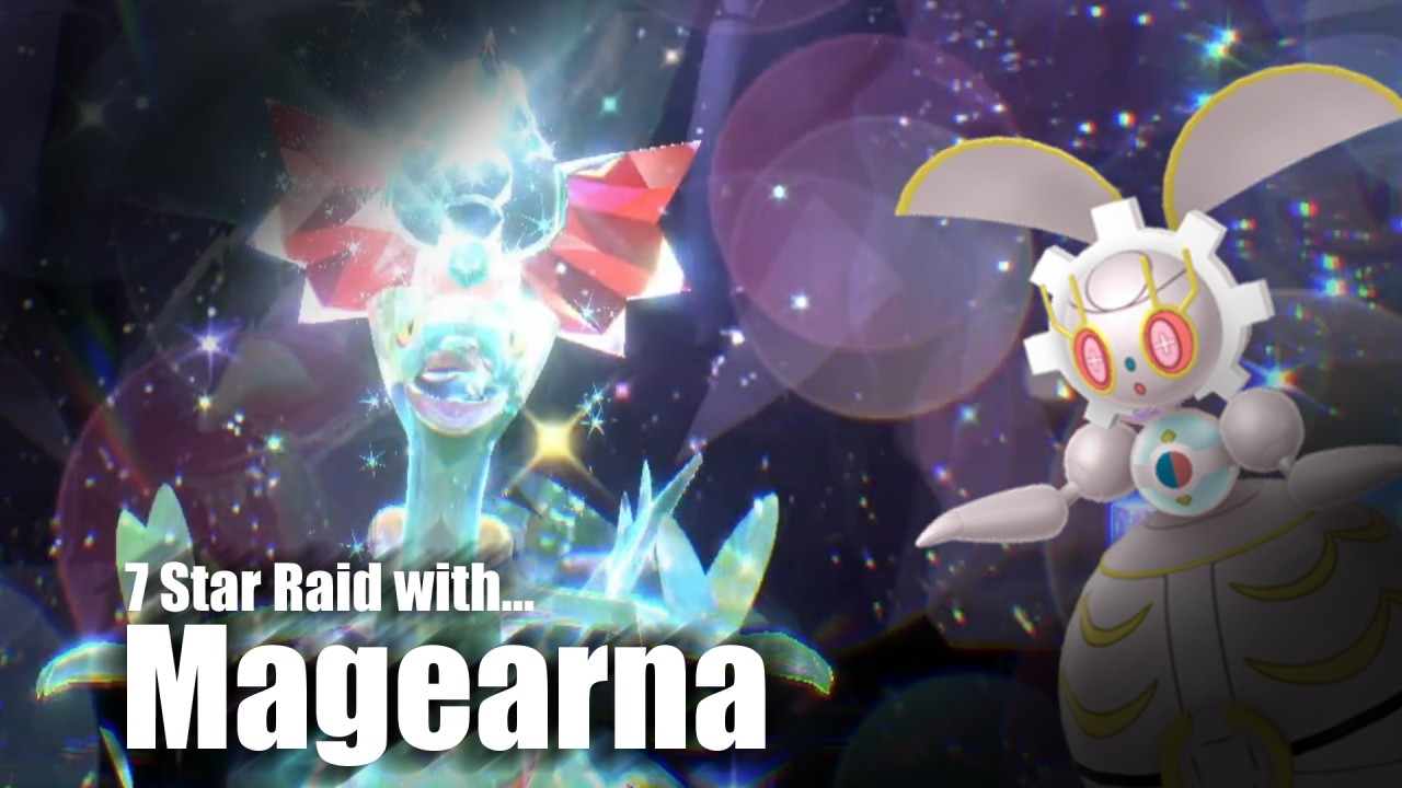 Magearna VS 7* Mightiest Mark Sceptile Raid | Offline Solo