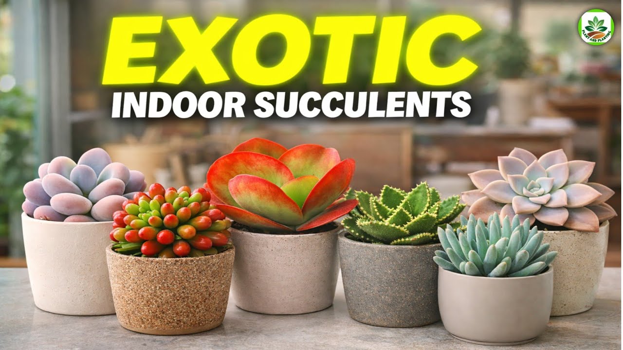 13 Exotic Indoor Succulents | Plant and Planting