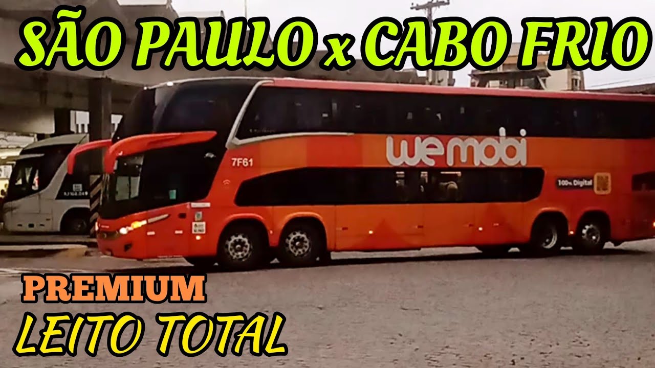 WEMOBI # São Paulo x Cabo Frio # PREMIUM Leito Total