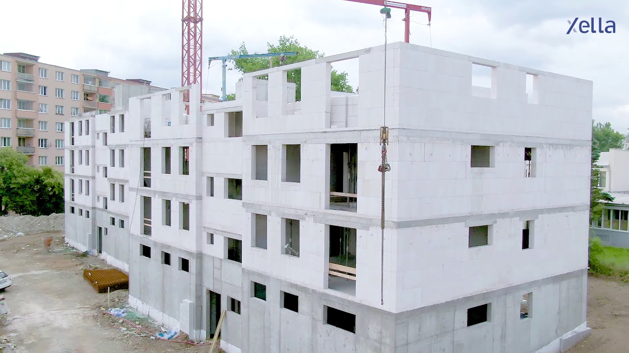 Pětipodlažní bytové domy ve Staré Roli | Ytong