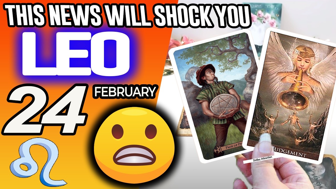 Leo ♌⚠️THIS NEWS WILL SHOCK YOU⚠️ horoscope for today FEBRUARY 24 2026 ♌ #leo tarot FEBRUARY