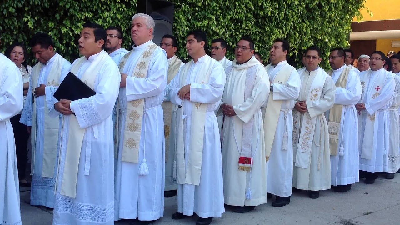 Procesión de entrada en la Misa de Ordenaciones Sacerdotales 2015 - Pueblo de Reyes