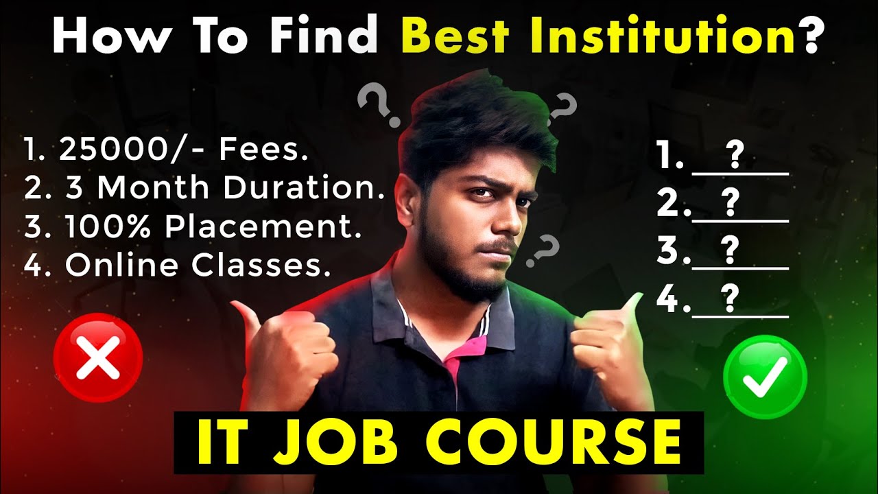 Before Joining IT Courses must watch this video and Save Money😱💸 | IT course details in tamil