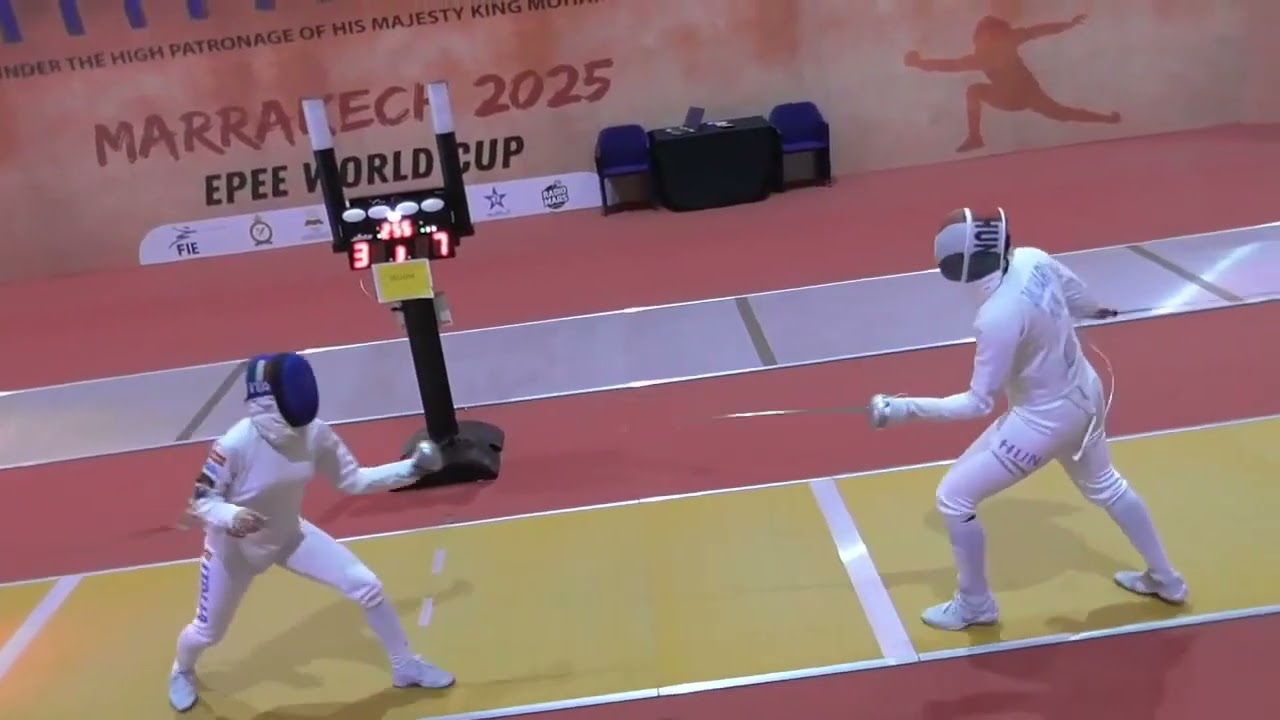 2025 80 SWE Coupe du Monde, Marrakech FIAMINGO Rossella vs MUHARI Eszter