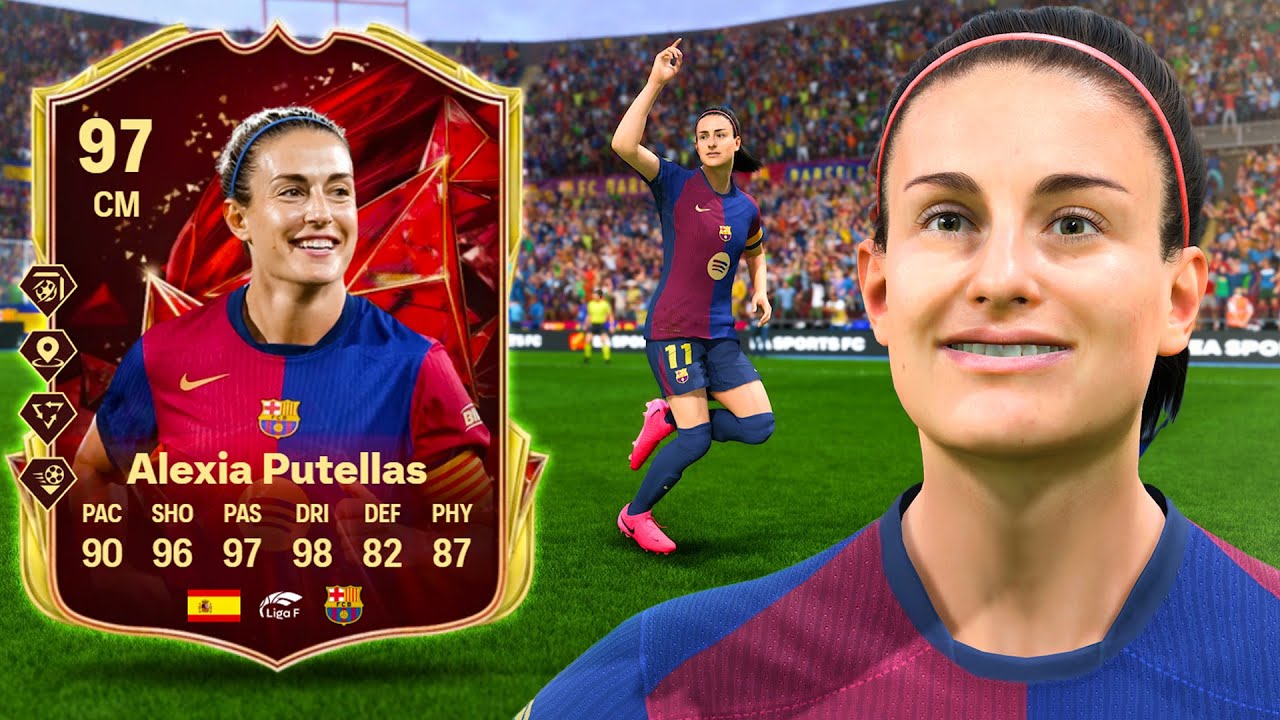 97 TOTS Alexia Putellas is the ultimate PLAYMAKER!! 💎