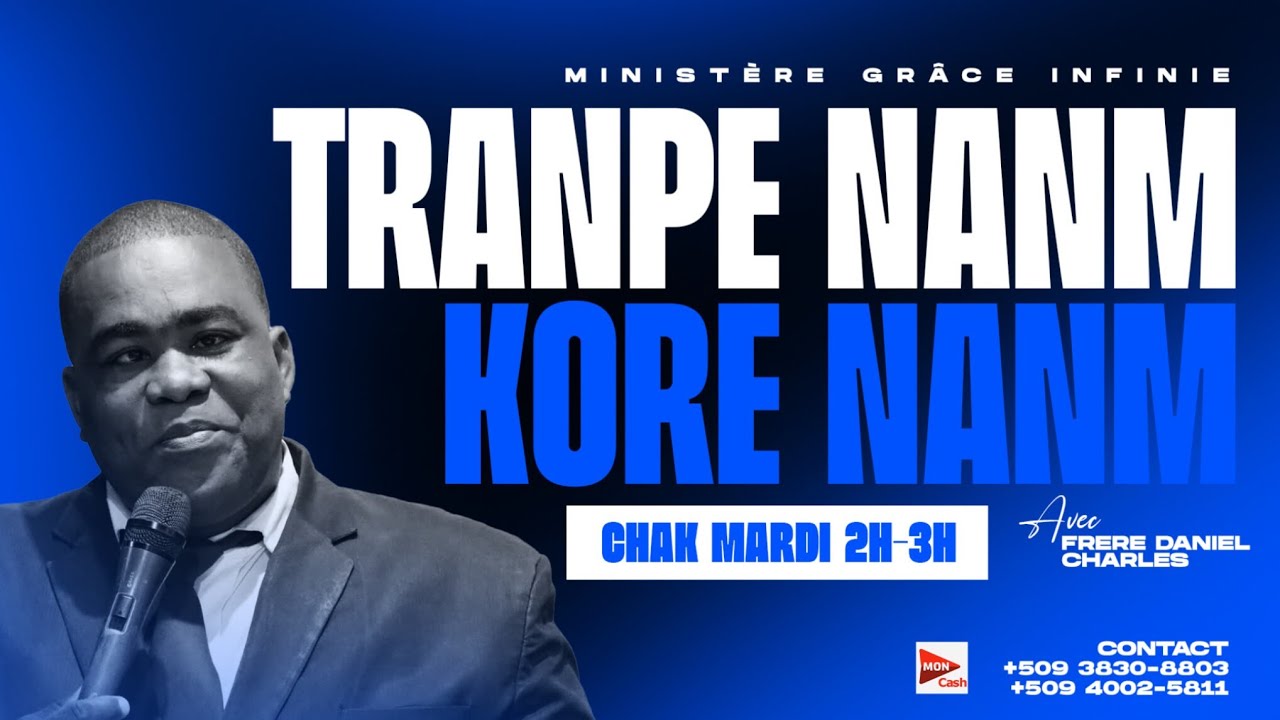 Frere Daniel Charles Zanmi w est en direct ! Béni Avek Mwen Nan Priye sa Zanmi'm Yo
