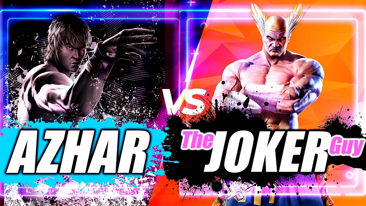 Tekken 7-Marshall Law ( Azhar) vs The Joker Guy Heihachi Mishima Hype Matches