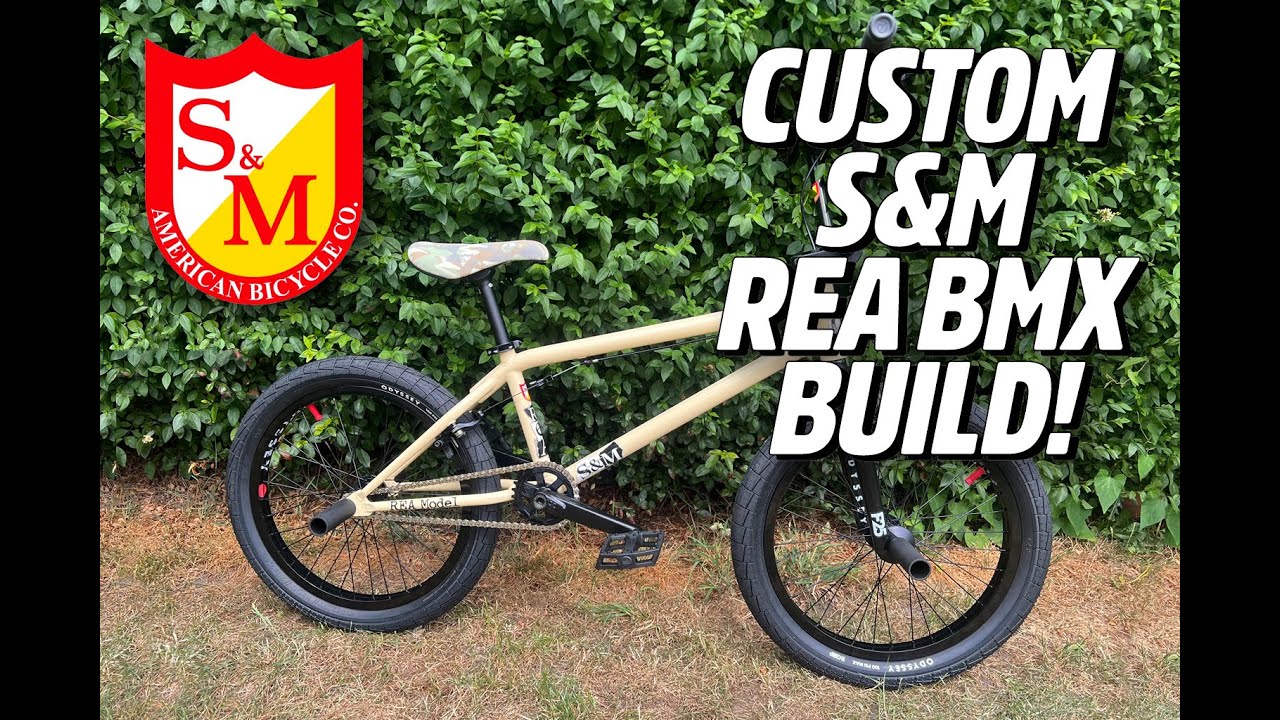 S&M BMX Bike Build Part 2 | REA Frame Bike Check (Finished Build)