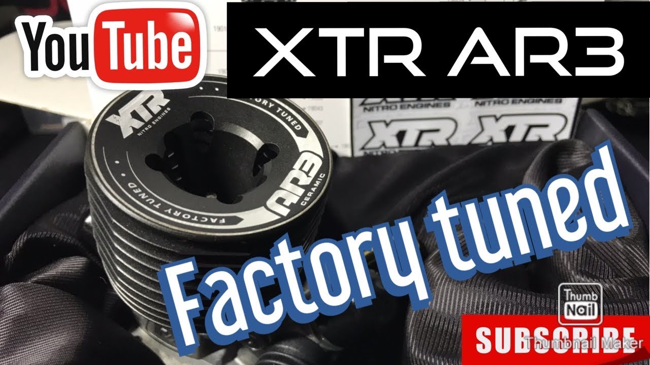 🔥 XTR AR3 DLC FACTORY TUNED - MOTEUR 3.5cc -  BLOC FX Fabrication Européenne - CERAMIC BEARING 🔥