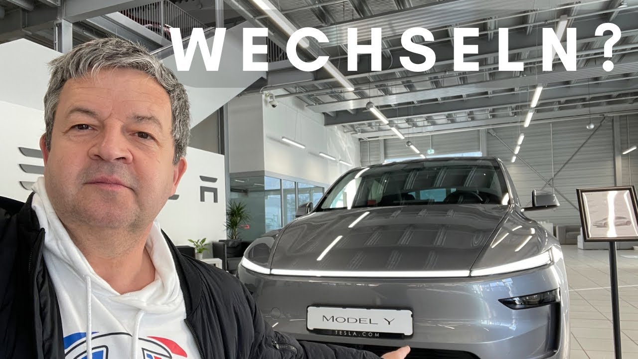 Tesla Model Y 2025 Probefahrt 🚗⚡ &ndash; Besser als mein Model 3 Highland? 🤔