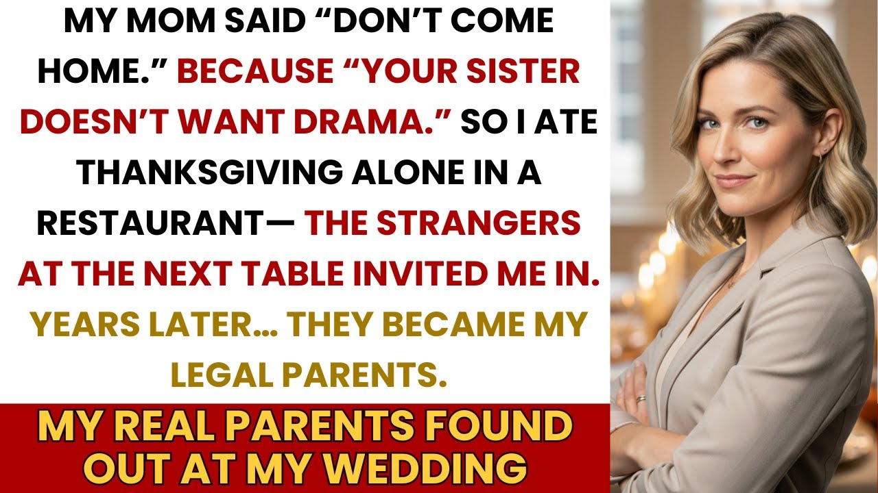 “Don’t Come Home,” My Mom Said—Years Later, At My Wedding, Strangers Were Called My Parents