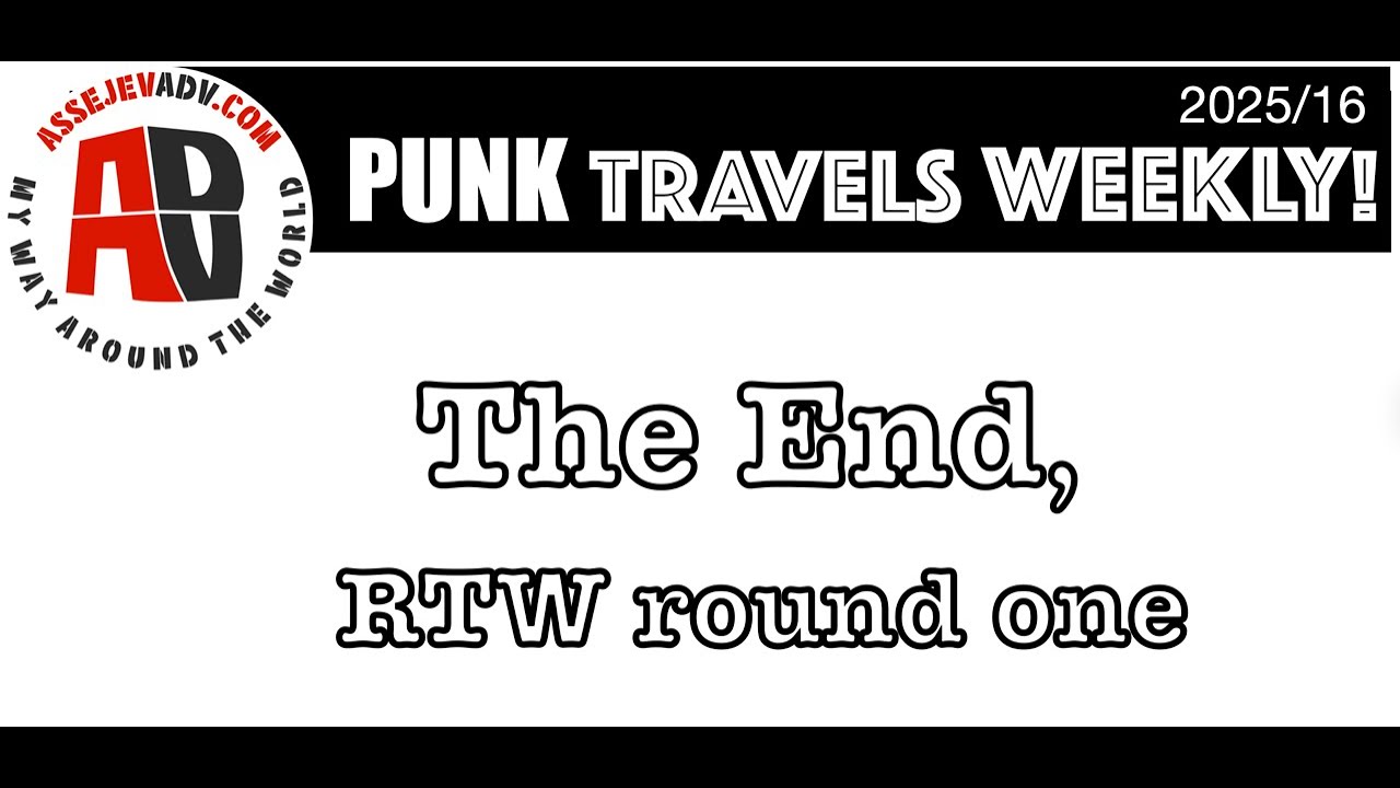 End of RTW round one. 
