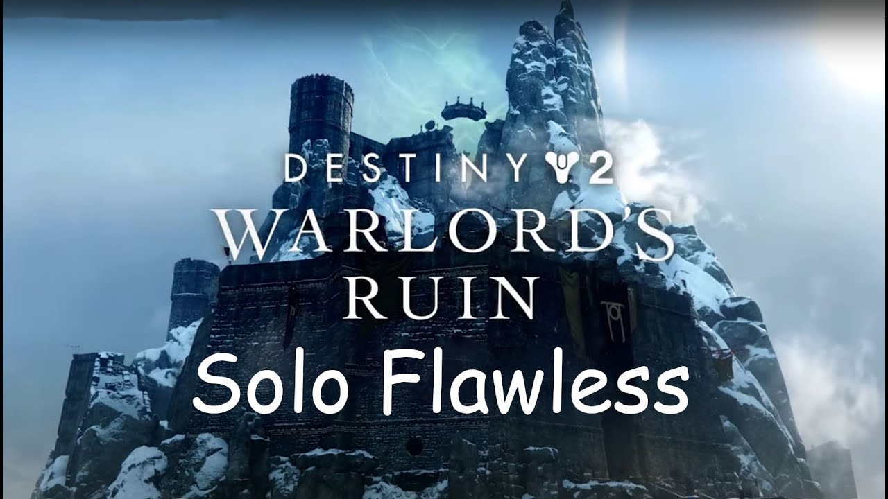 Руины полководца без смертей | Solo Flawless Warlord's Ruin Dungeon [Destiny 2] [Titan]