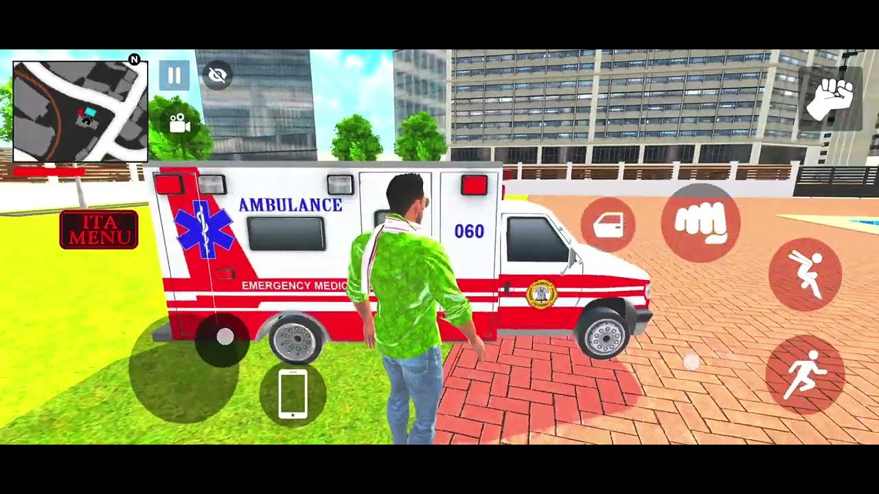 🤩Purchase Modified Ambulance 🚨Delivery Indian Theft Auto Simulator💥🎮 Indian Theft  Aura  Simulator 