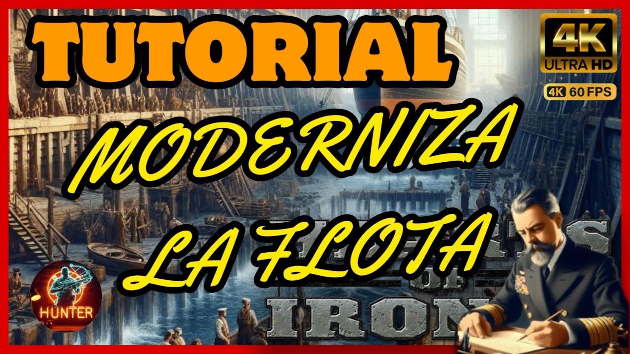 🎖️ MODERNIZA TU ARMADA #tutorial  - #hoi4 #gameplay #NAVY #armada