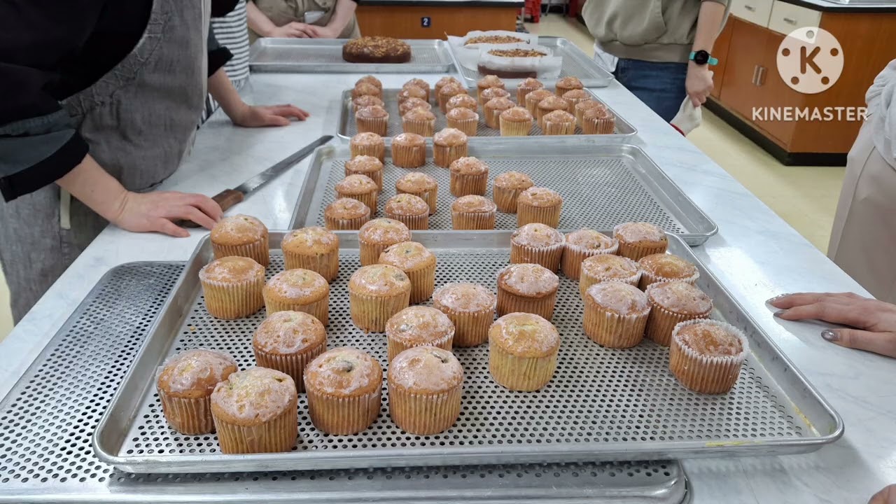 2/23(Mon) - 제과교실 7주차 ♡ (브라우니/ 마데라 컵 케잌)