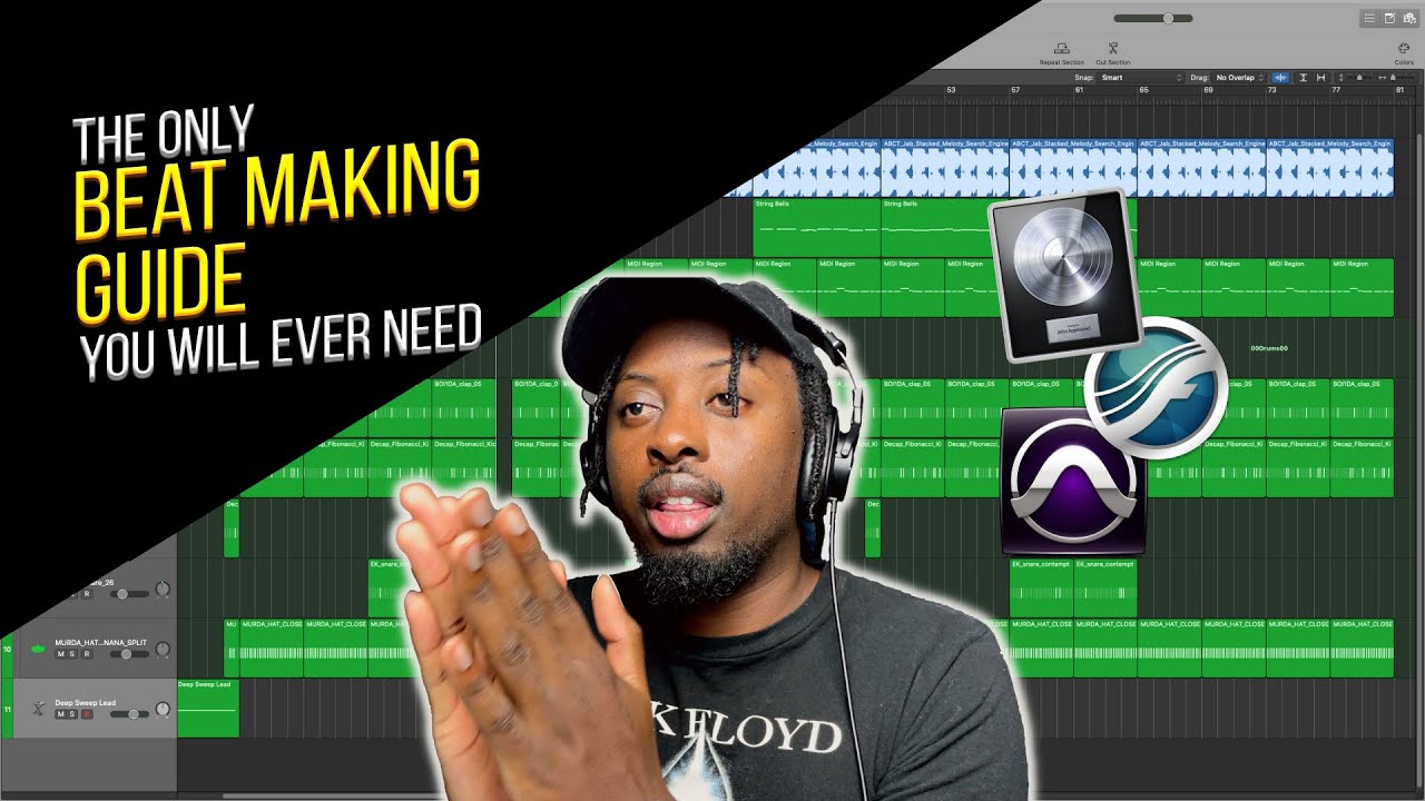 HOW TO MAKE YOUR FIRST BEAT IN LOGIC PRO X [Beginner Beat Making Tutorial 2022]