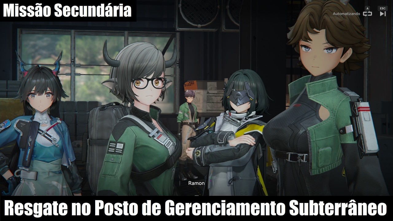 Missão Secundária - Resgate no Posto de Gerenciamento Subterrâneo - Arknights: Endfield