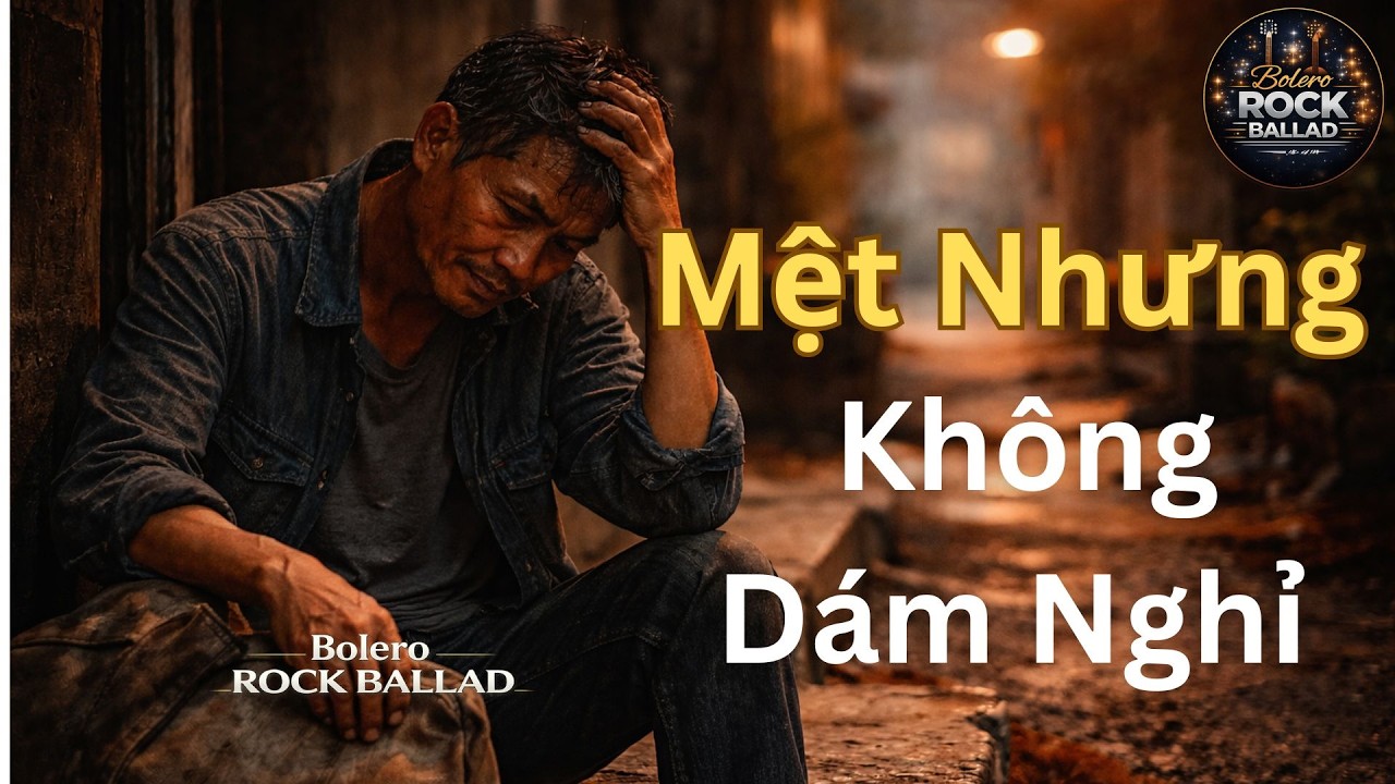 Mệt Nhưng Không Dám Nghỉ | Bolero Rock Ballad