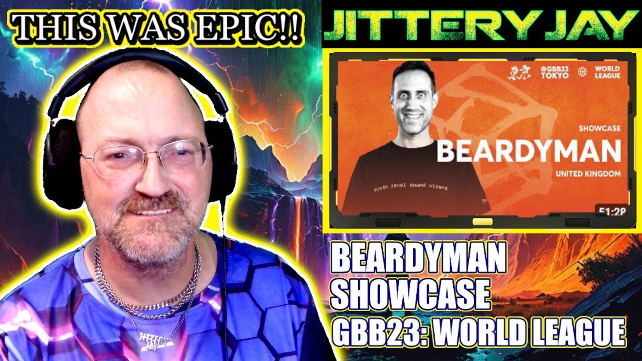 Beardyman - Showcase - Grand Beatbox Battle 2023: World League #reaction