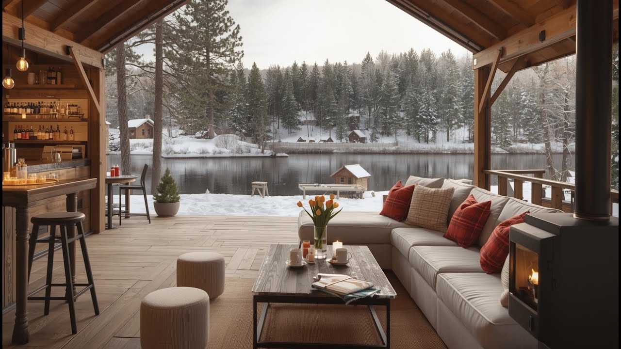 Winter Morning ☕ Slow Snow & Smooth Jazz Music for Deep Work, Study &